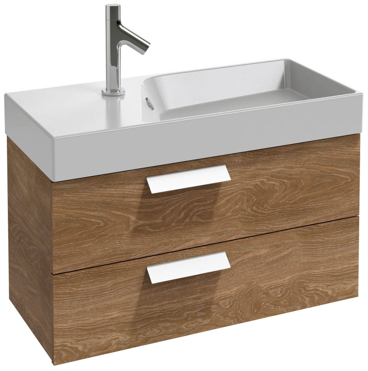 Мебель для раковины-столешницы 80 см, 2 выдвижных ящика Jacob Delafon RYTHMIK EB1302-E70