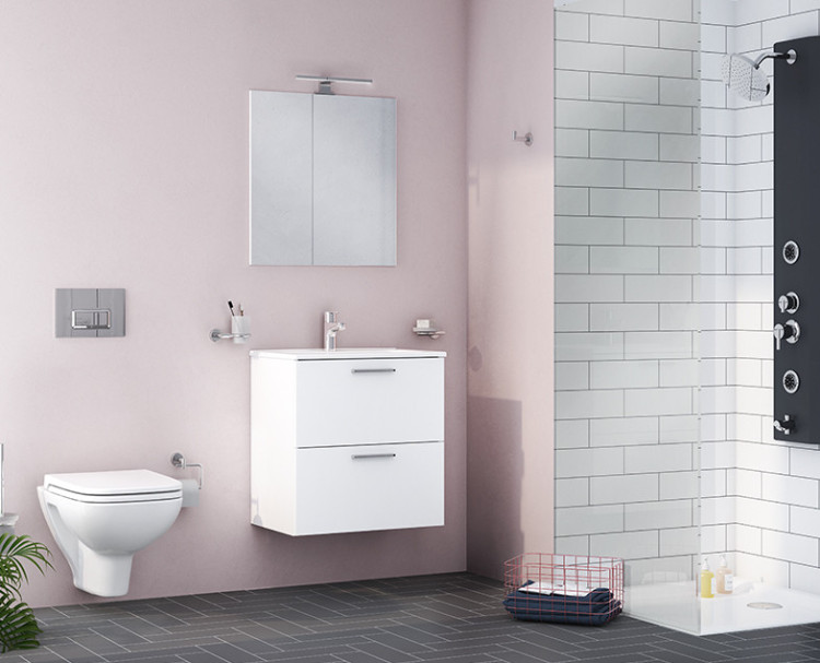 Душевая панель Move, серая