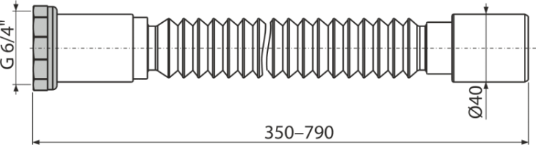 Гибкое соединение 6/4