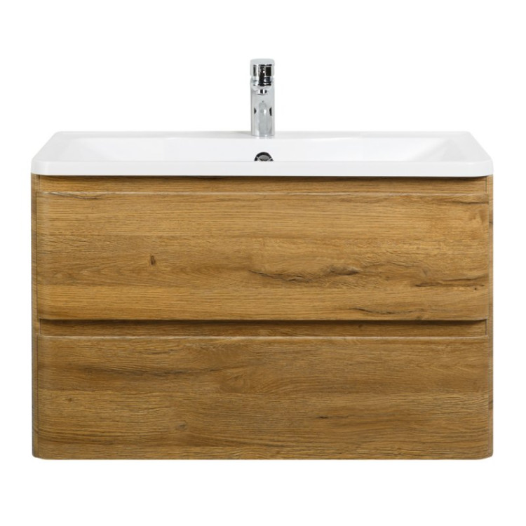 Раковина из литьевого мрамора 800х455х145 BelBagno BB800/455-LV-MR-ALR