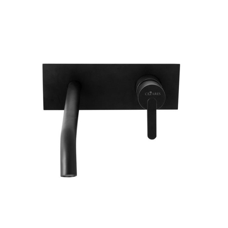 Смеситель для раковины встраиваемый однорычажный, на единой площадке Cezares LEAF-BLI1-NOP