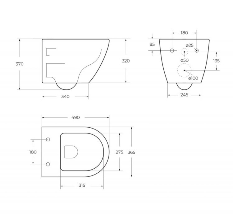Сиденье дюропласт, soft close, металлическое крепление, серое матовое Cezares BB062SC-GR
