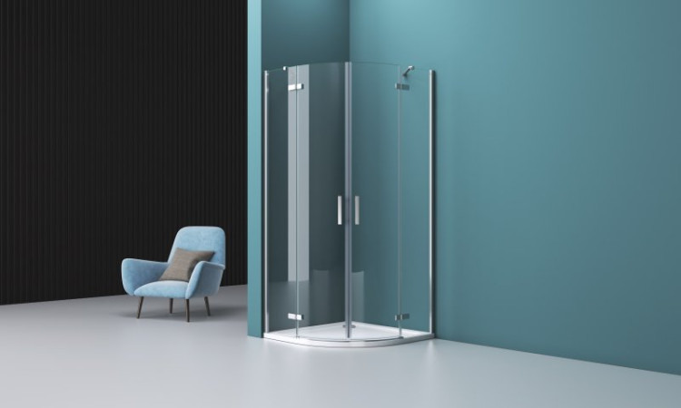 Душевой уголок BELBAGNO KRAFT-R-2 Cezares KRAFT-R-2-100-C-Cr