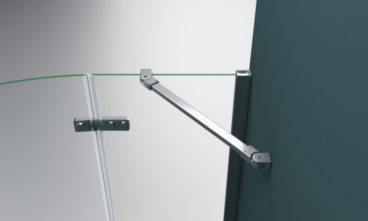 Душевой уголок BELBAGNO KRAFT-R-2 Cezares KRAFT-R-2-100-C-Cr