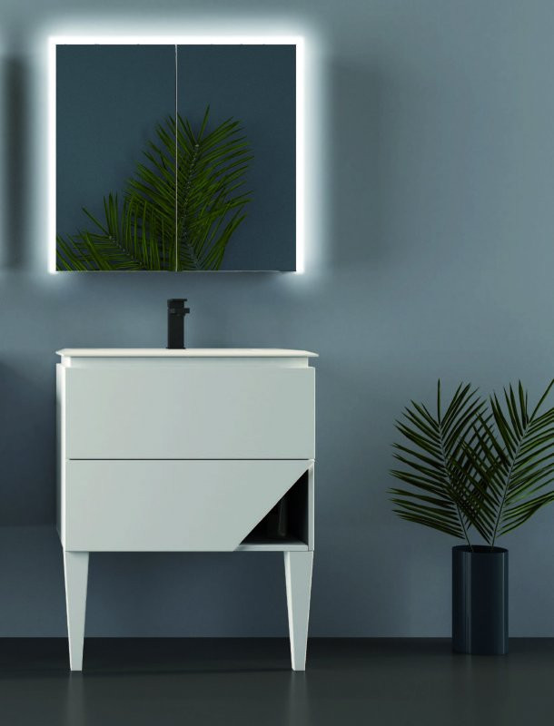 Комплект из 2 ножек из массива дерева Cezares 40403