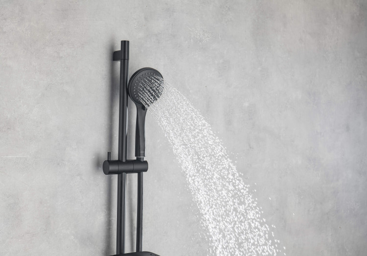 Ручной душ 3jet Aquatek, матовый черный AQ2003MB