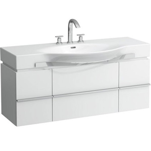 Тумба под раковину Laufen Palace New 120 подвесная 2 ящика 2 дверцы