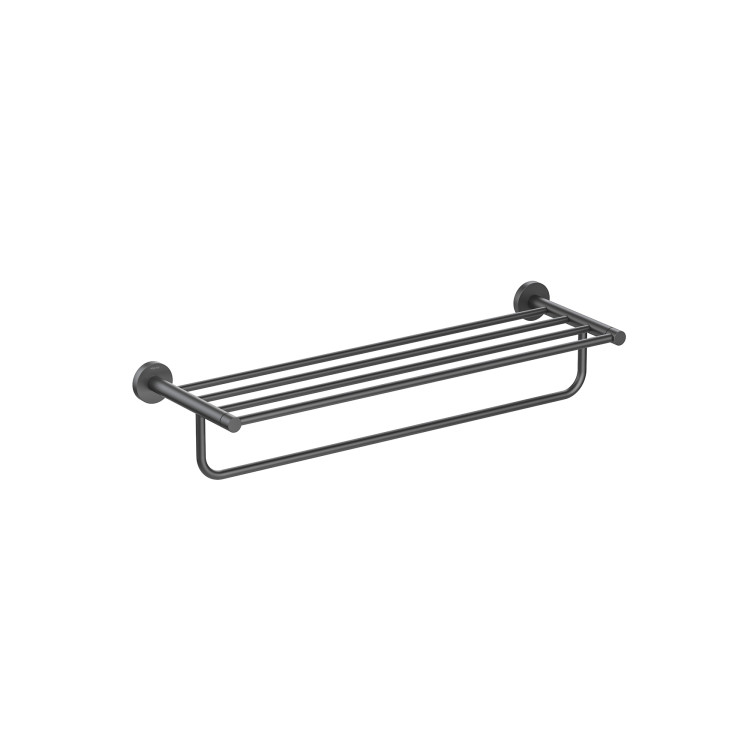 Полка для полотенец Aquatek матовый черный AQ4115MB Европа