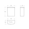 Бачок унитаза BelBagno BB10150T