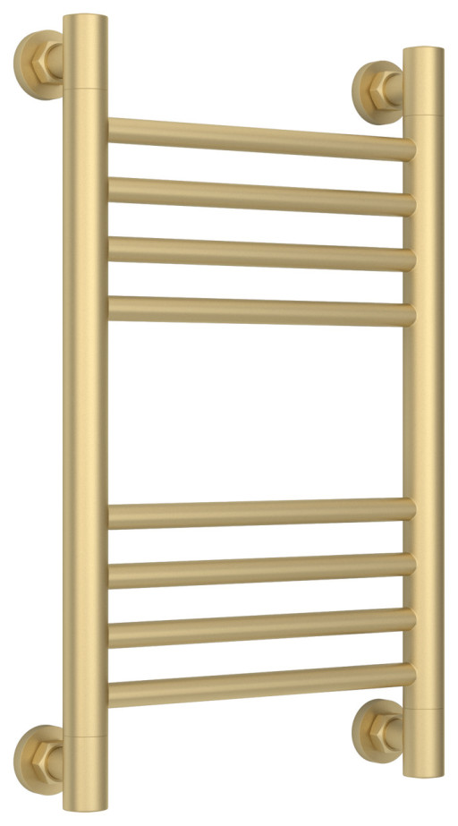 Полотенцесушитель водяной Сунержа Богема+ прямая 500х300 Матовая шампань