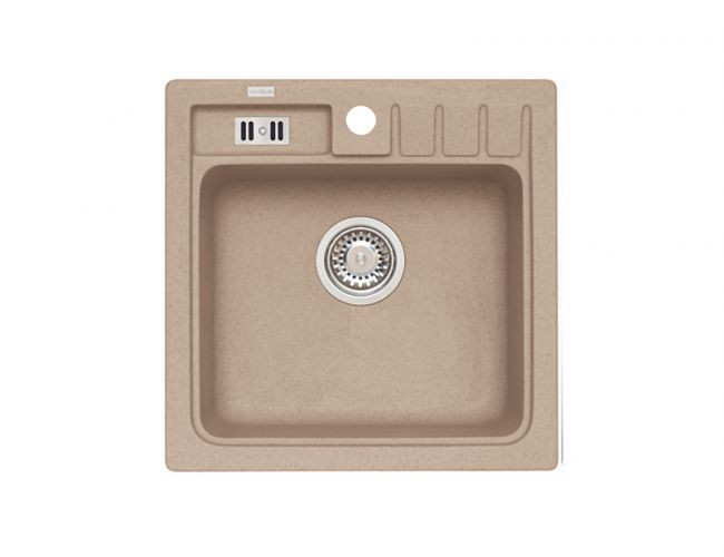 Мойка ALVEUS NIAGARA 20 GRANITAL BEIGE-G55 465x465x180;1x с сифоном 1105419,