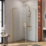 Душевой уголок SLIDER-AH-1 Cezares SLIDER-AH-1-100-100/110-GRIGIO-BORO