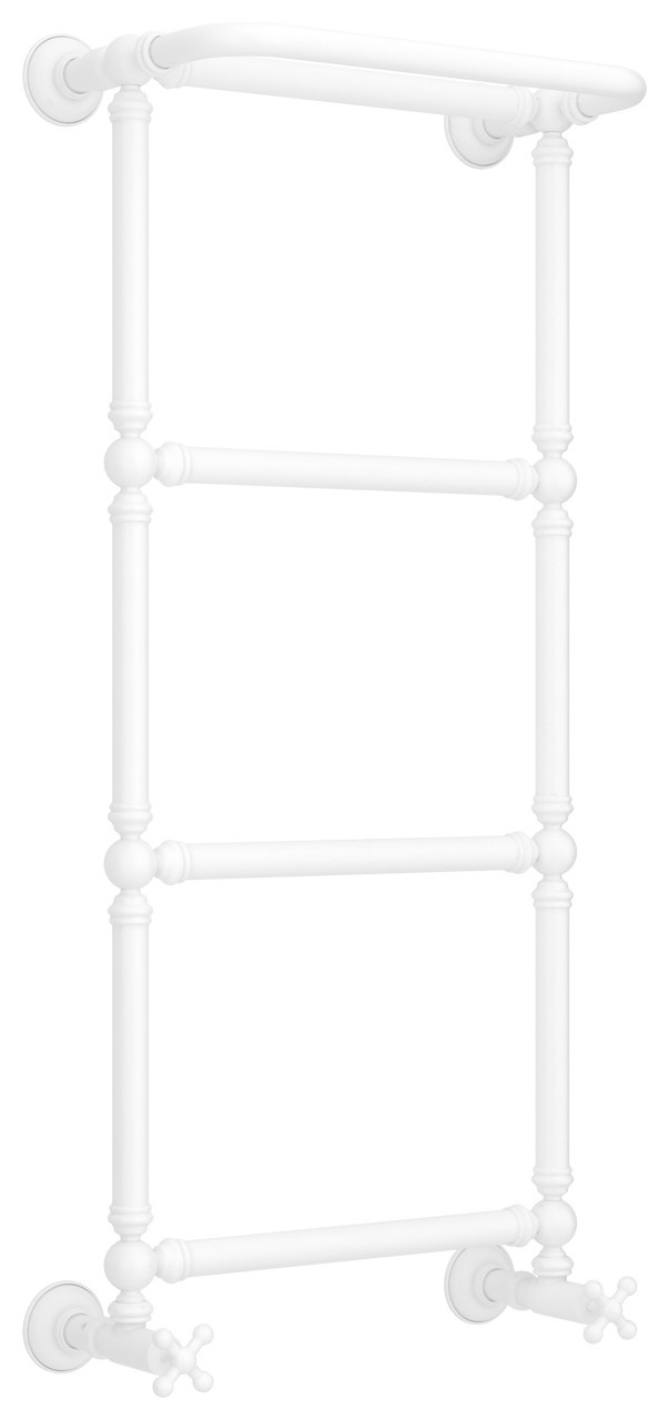 Полотенцесушитель водяной Сунержа Ренессанс 1386 960x400 Матовый белый