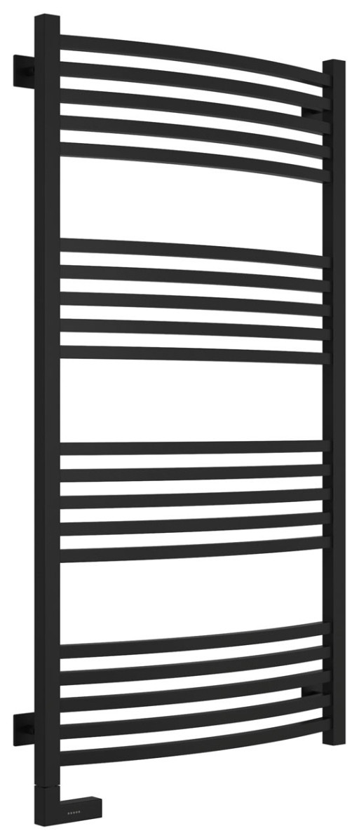 Полотенцесушитель электрический Сунержа Аркус 2.0 1200x600 МЭМ левый Матовый чёрный