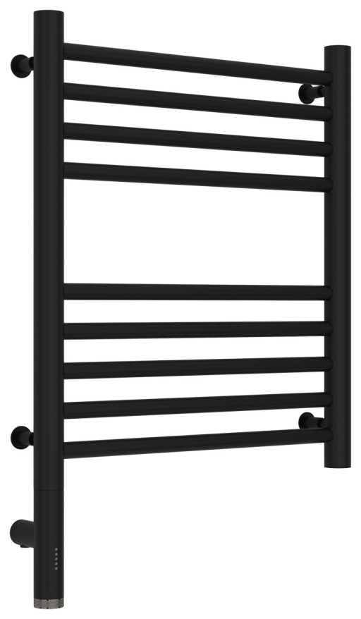 Полотенцесушитель электрический Сунержа Богема 3.0 прямая 500х400 МЭМ левый Матовый чёрный