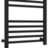 Полотенцесушитель электрический Сунержа Богема 3.0 прямая 500х400 МЭМ левый Матовый чёрный
