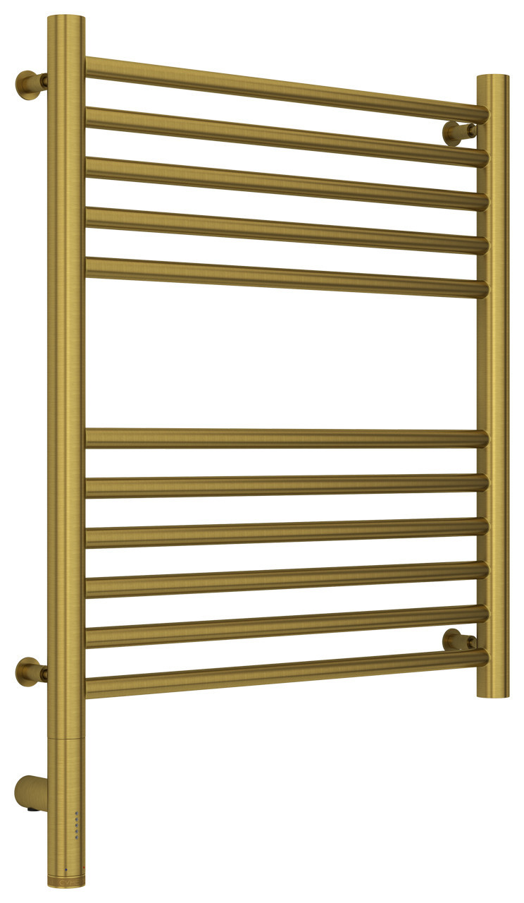 Полотенцесушитель электрический Сунержа Богема 3.0 прямая 600х500 МЭМ левый Состаренная латунь