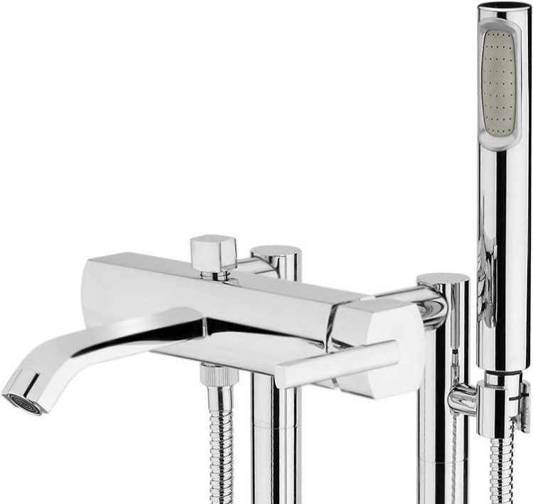Смеситель для ванны Webert Azeta AZ850401