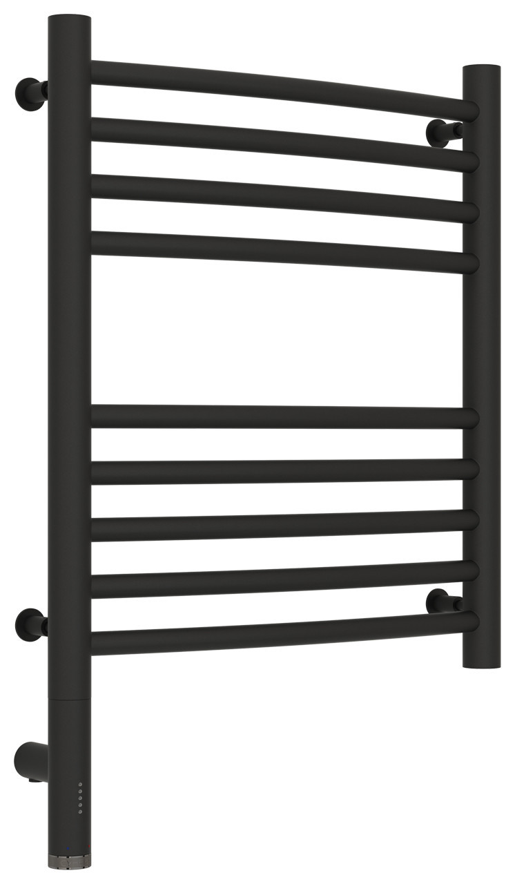 Полотенцесушитель электрический Сунержа Богема 3.0 выгнутая 500х400 МЭМ левый Тёмный титан муар