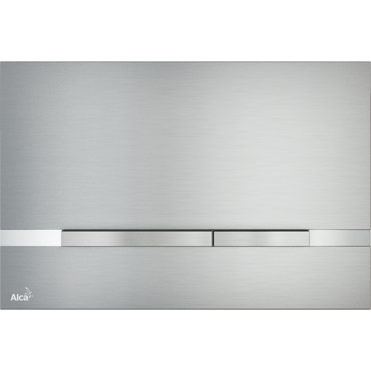 Кнопка управления для скрытых систем инсталляции, alunox-мат/глянец Alcadrain Stripe