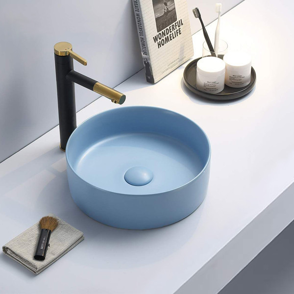 COMFORTY. Раковина 9111 ML голубой матовый