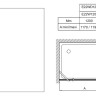 Душевая перегородка Jacob Delafon Contra Walk In 120x200