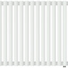 Отопительный радиатор Сунержа Эстет-00 EU50 500х675 15 секций Матовый белый