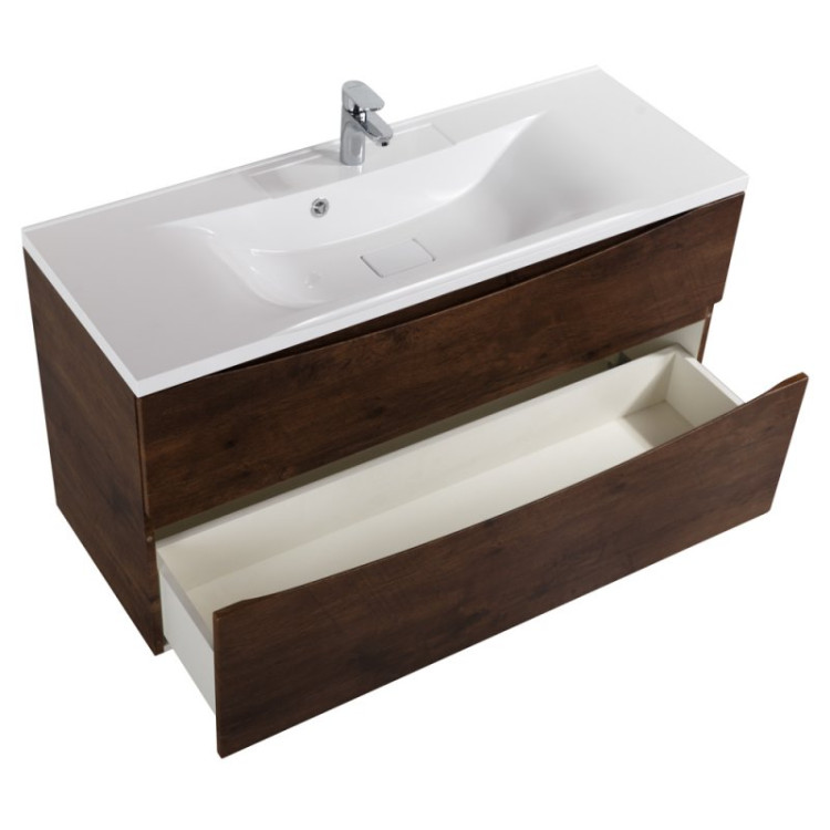 База под раковину подвесная с двумя выкатными ящиками 1200x450x600 BelBagno MARINO-H60-1200-2C-SO-RN-P