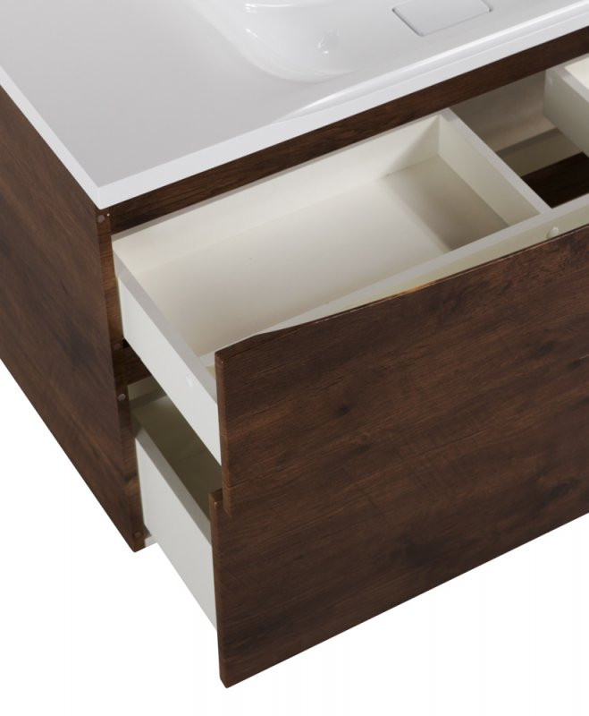 База под раковину подвесная с двумя выкатными ящиками 1200x450x600 BelBagno MARINO-H60-1200-2C-SO-RN-P