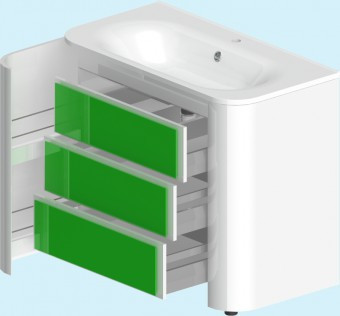 Тумба Astra Form Прима ЦВ RAL