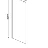 Душевая перегородка Aquatek AQ WIW 07020CH