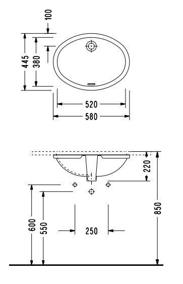 Раковина Serel 52 0501
