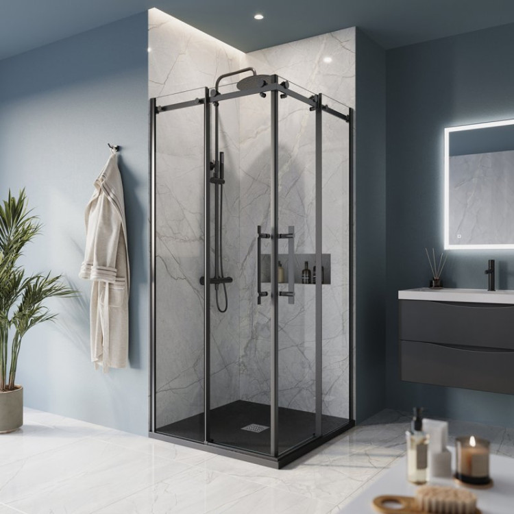 Душевой уголок BELBAGNO MARINO-A-2 BelBagno MARINO-A-2-90-C-GM
