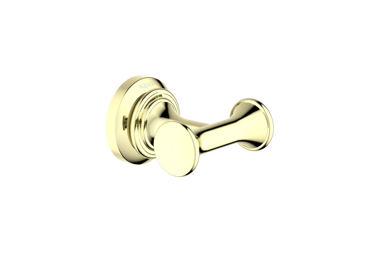 Крючок двойной Aquatek полир. золото AQ4502PG Классик