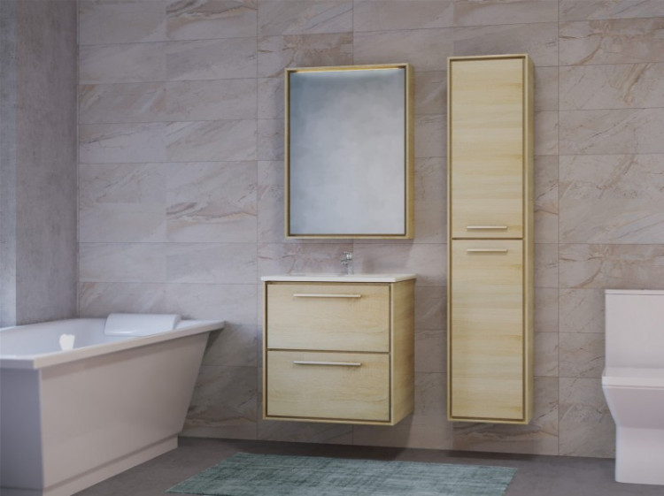 Тумба под раковину Raval Frame 60 подвесная