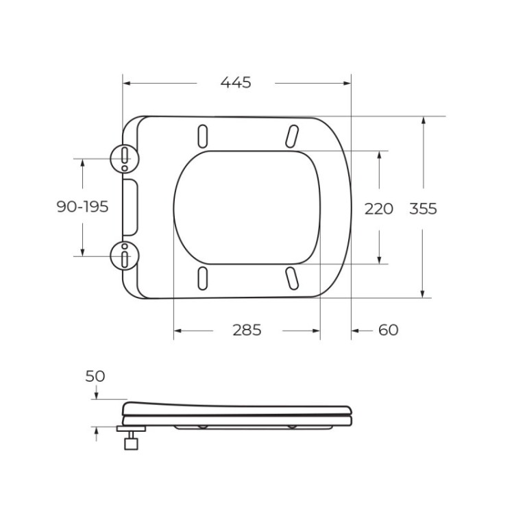 Унитаз подвесной, безободковый BelBagno BB10150CH