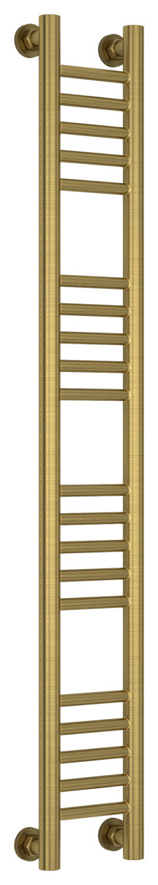 Полотенцесушитель водяной Сунержа Богема+ прямая 1200х150 Состаренная латунь