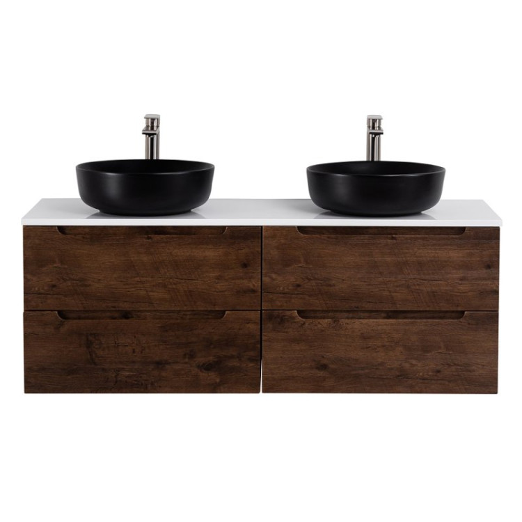 База под керамическую раковину подвесная с двумя выкатными ящиками BelBagno ETNA-700-2C-SO-RN-P