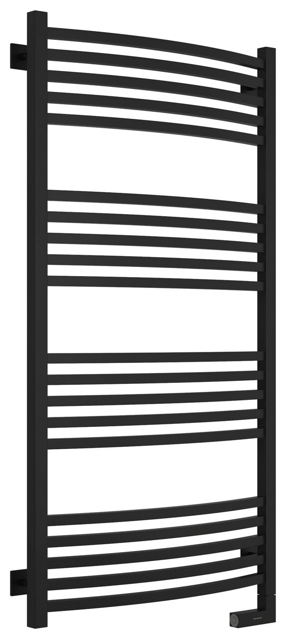 Полотенцесушитель электрический Сунержа Аркус 2.0 1200x600 МЭМ правый Матовый чёрный