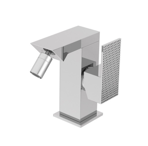 Смеситель для биде однорычажный без донного клапана Cezares PRIZMA-BSM1-01-W0