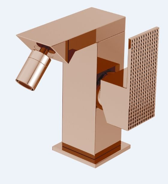 Смеситель для биде однорычажный без донного клапана Cezares PRIZMA-BSM1-01-W0