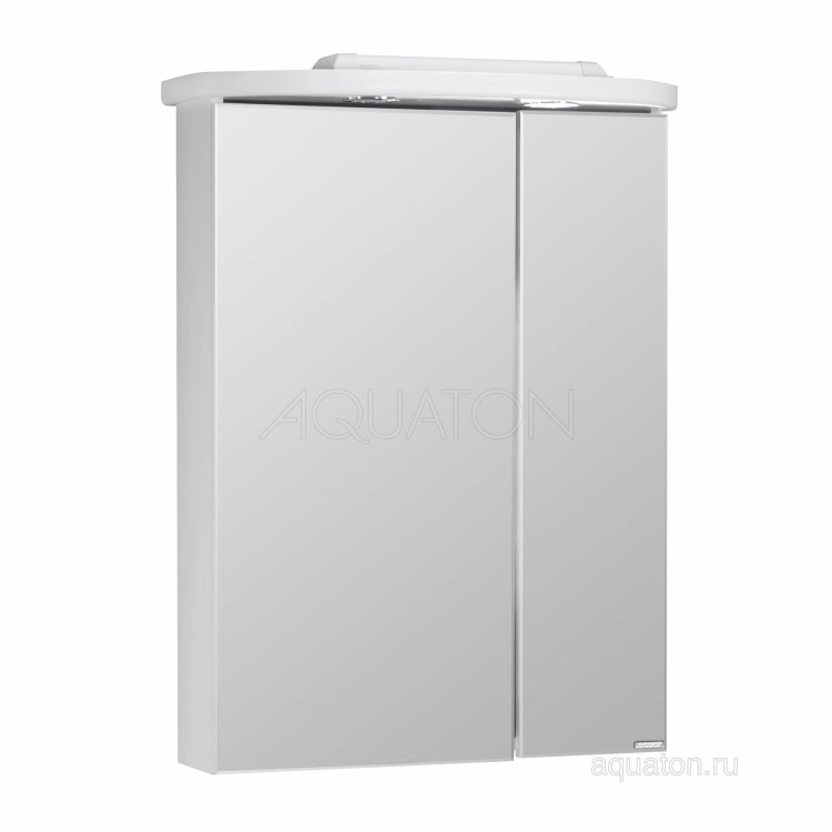 Зеркальный шкаф Aquaton Норма белый 1A002102NO010