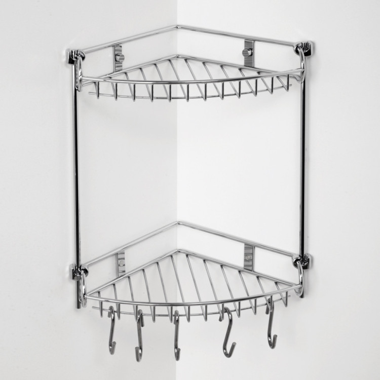 WasserKRAFT K-1222 Полка металлическая двойная