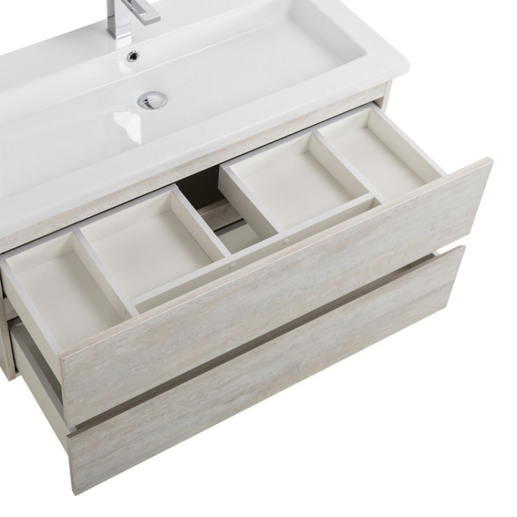 Столешница из керамогранита без отверстия под смеситель Cezares KEP-100-MGL-W0