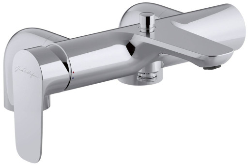 Однорычажный смеситель для ванны/душа, устанавливаемый на деку Jacob Delafon ALEO E72283-CP