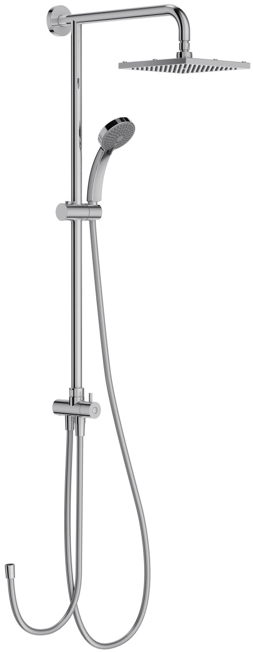 Душевая колонна с квадратным верхним душем 200 мм Jacob Delafon EO E45893-CP