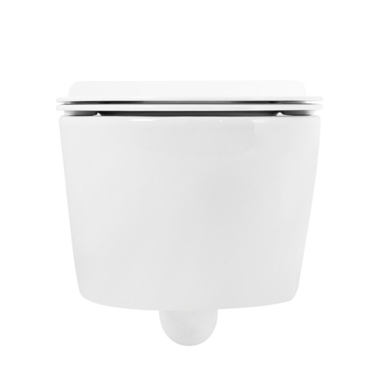 Чаша унитаза подвесного безободкового Cezares CZR-2468-TH-R