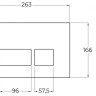 Кнопка смыва BelBagno Cezares BB041CR