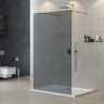 Душевая перегородка LIBERTA-L-2 Кронштейн 120 см Cezares LIBERTA-L-2-120-120-GR-Cr