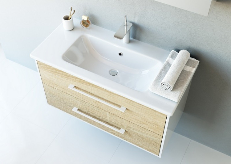 Тумба под раковину Aqwella Маями 60 подвесная